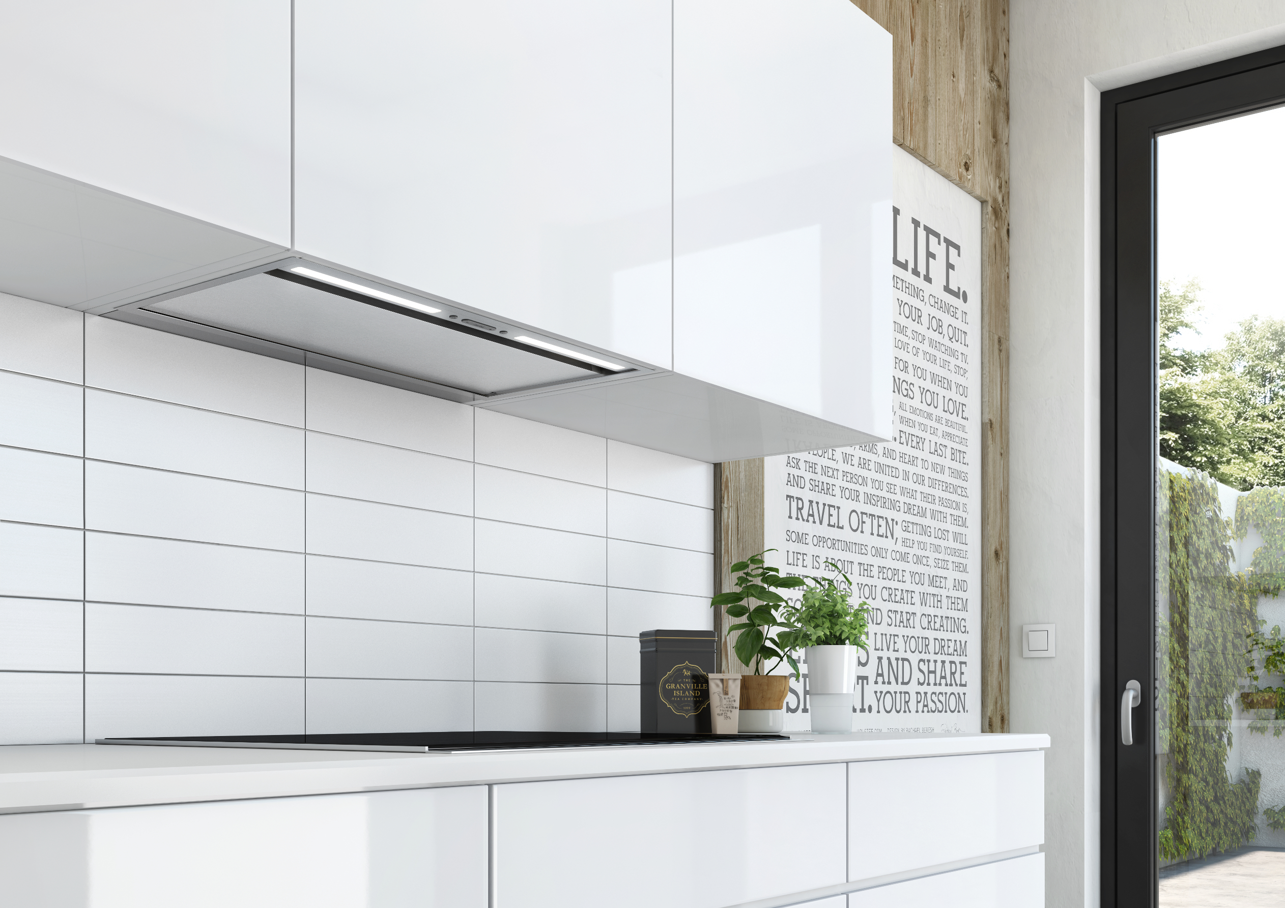 Berbel Einbauhaube BEH 60 FLU Firstline Unseen Abluft 1070099