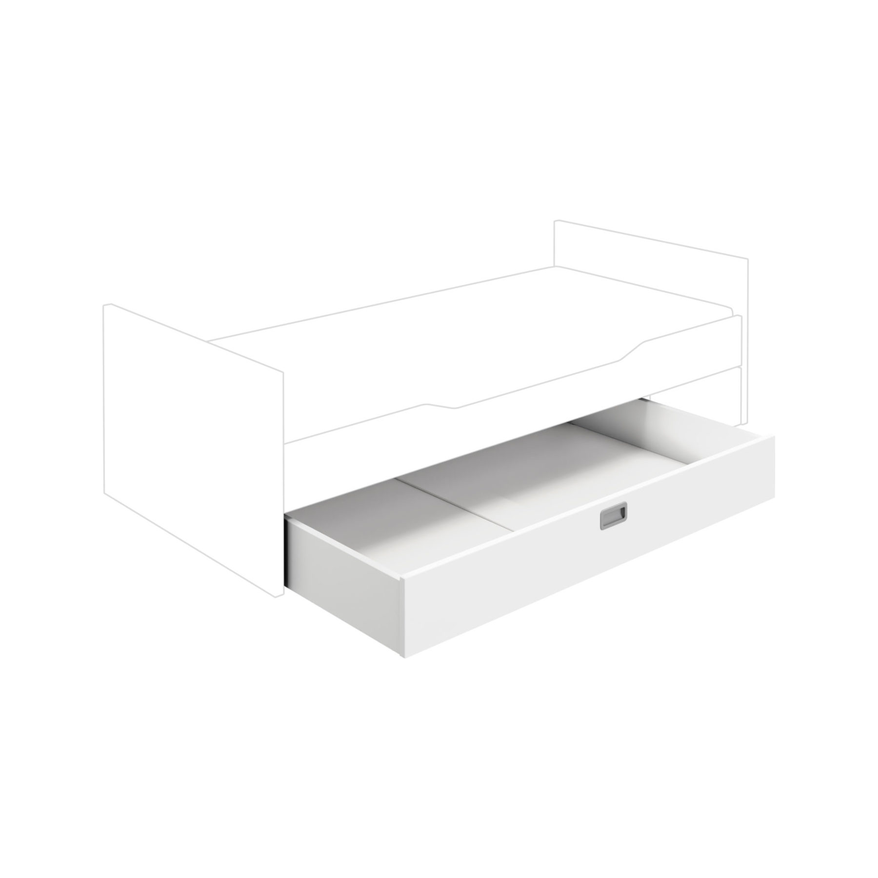 Paidi 3/4 Bettkasten 1318851