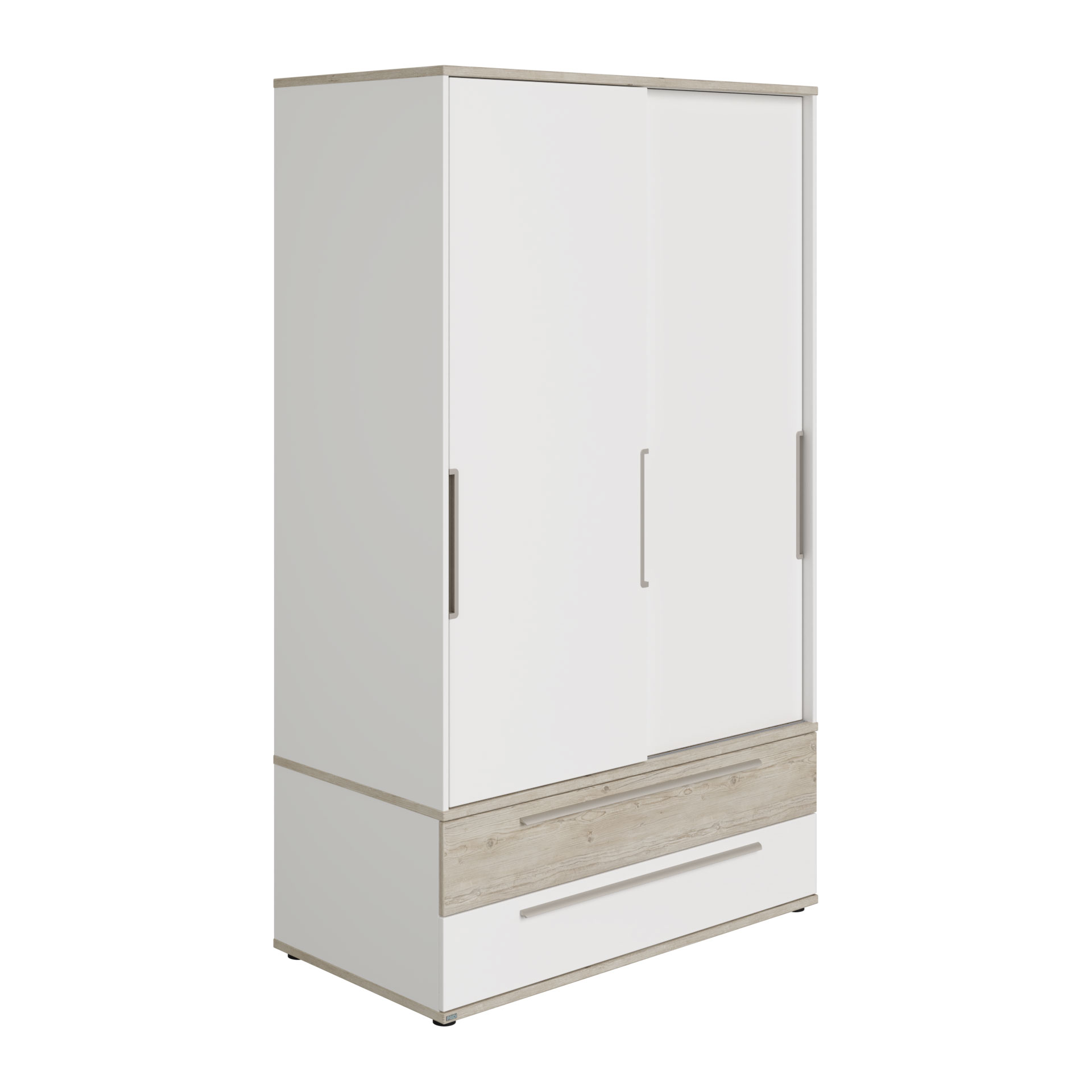 Paidi Schiebetürenschrank 2T2S Carlo, Breite 123,5 cm 