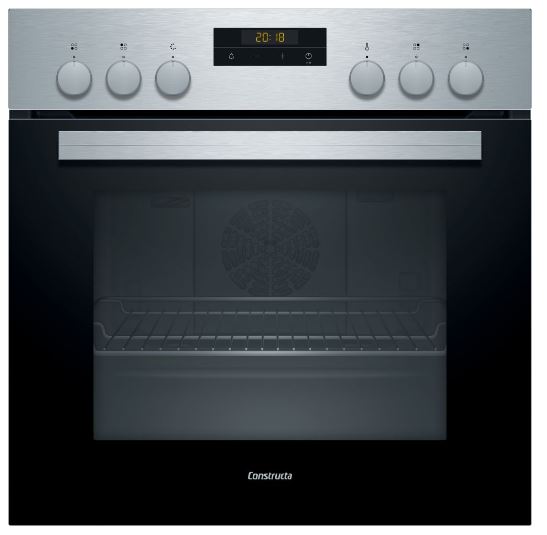 Constructa Einbau-Herd 60 x 60 cm Edelstahl CH2M50050