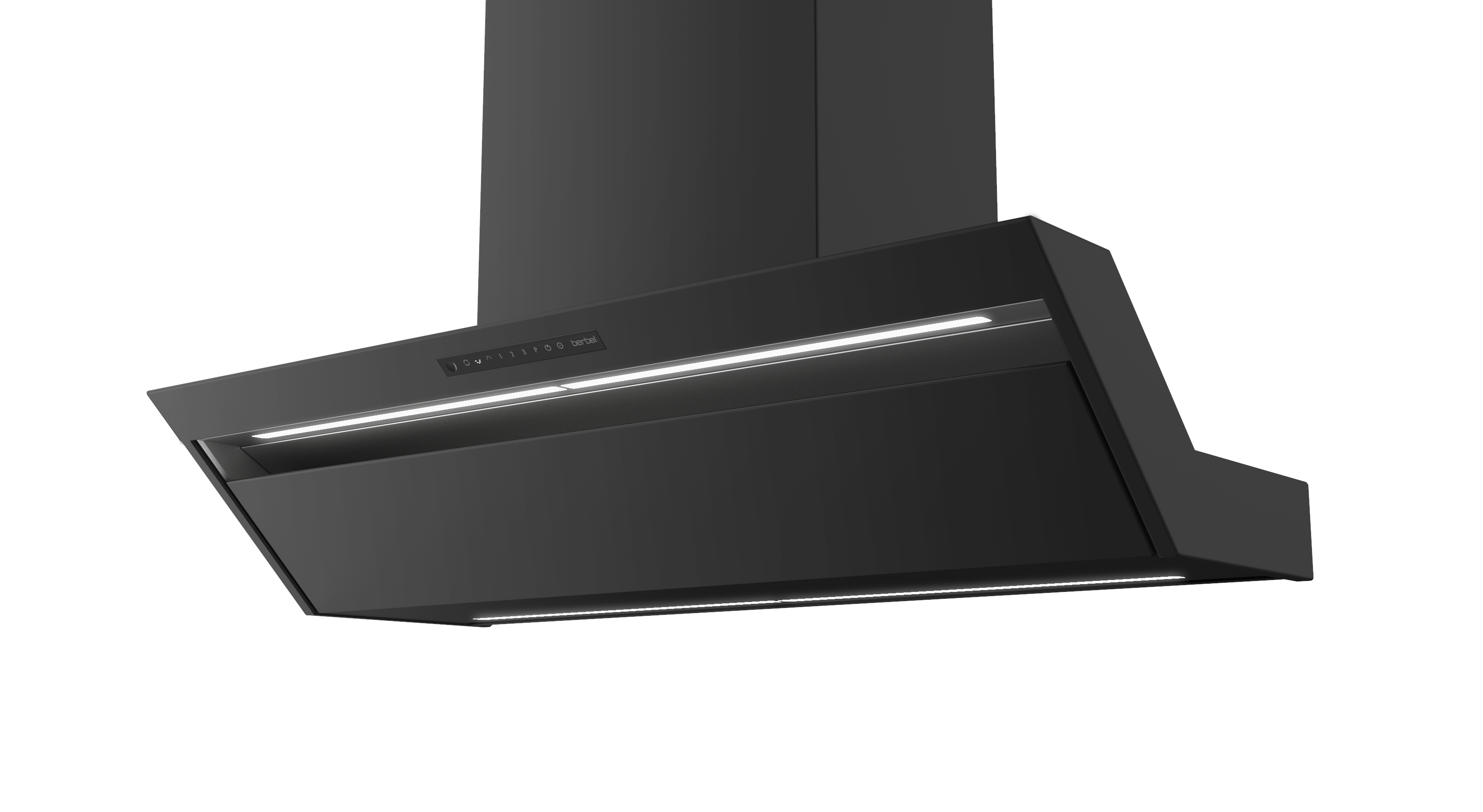 Berbel Kopffreihaube BKH 90 FO Formline Mattschwarz (Black Edition) 1040185