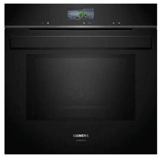 Siemens studioLine iQ700 Einbau-Backofen mit Mikrowellenfunktion HM936GCB1
