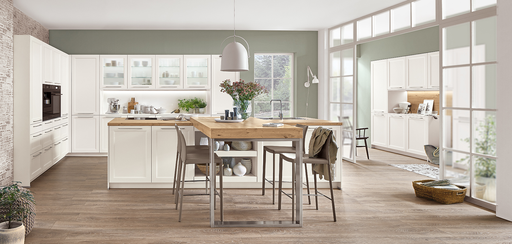 Nobilia Küche Cascada 774 Weiß