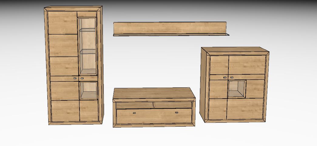 Wöstmann Aurum Wohnkombi