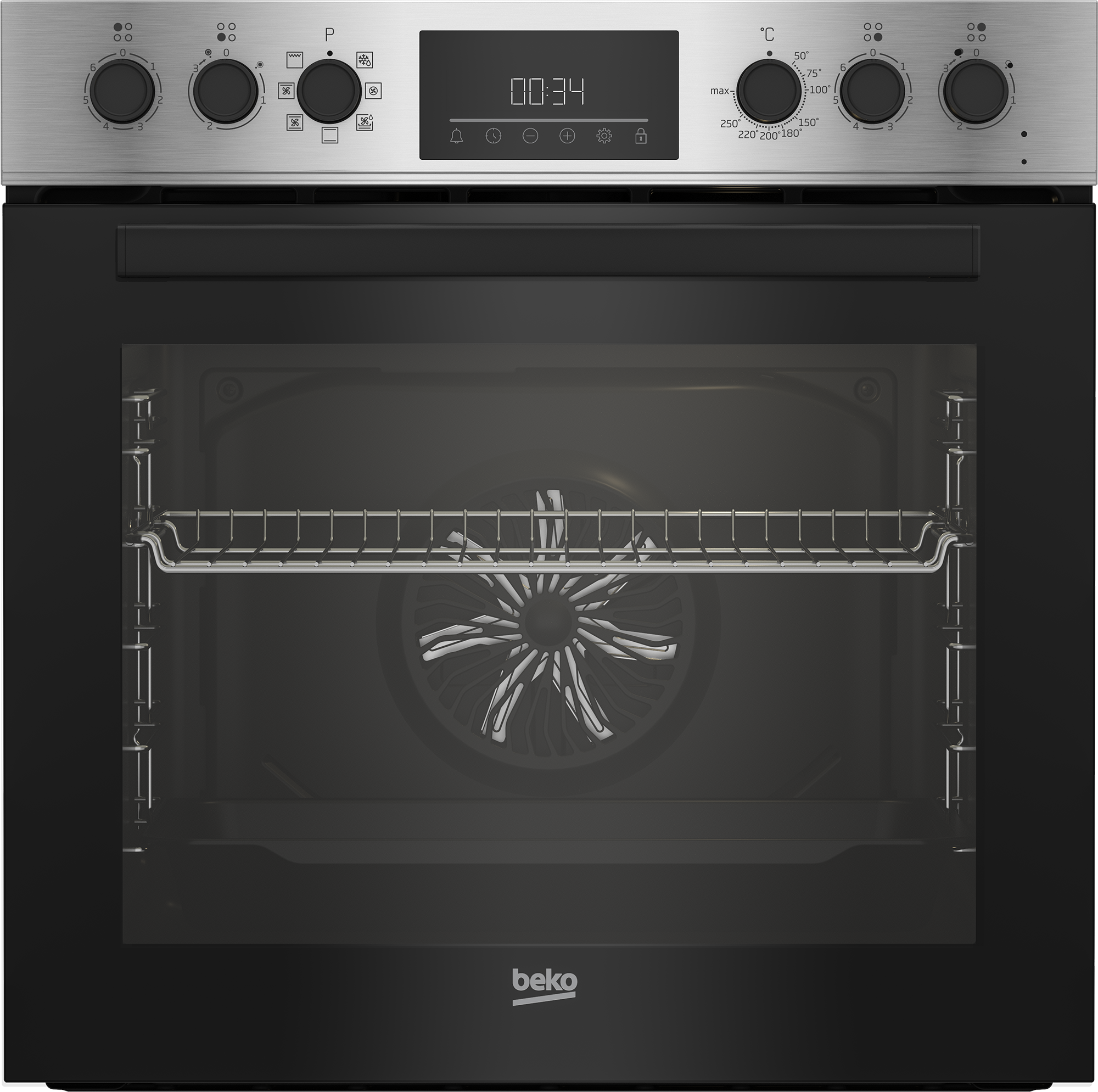 Beko Einbauherd mit Hydrolyse BBUM113N1X