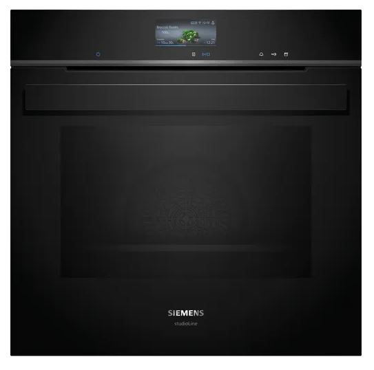 Siemens studioLine iQ700 Einbau-Backofen mit Dampfunterstützung HR976GMB1 