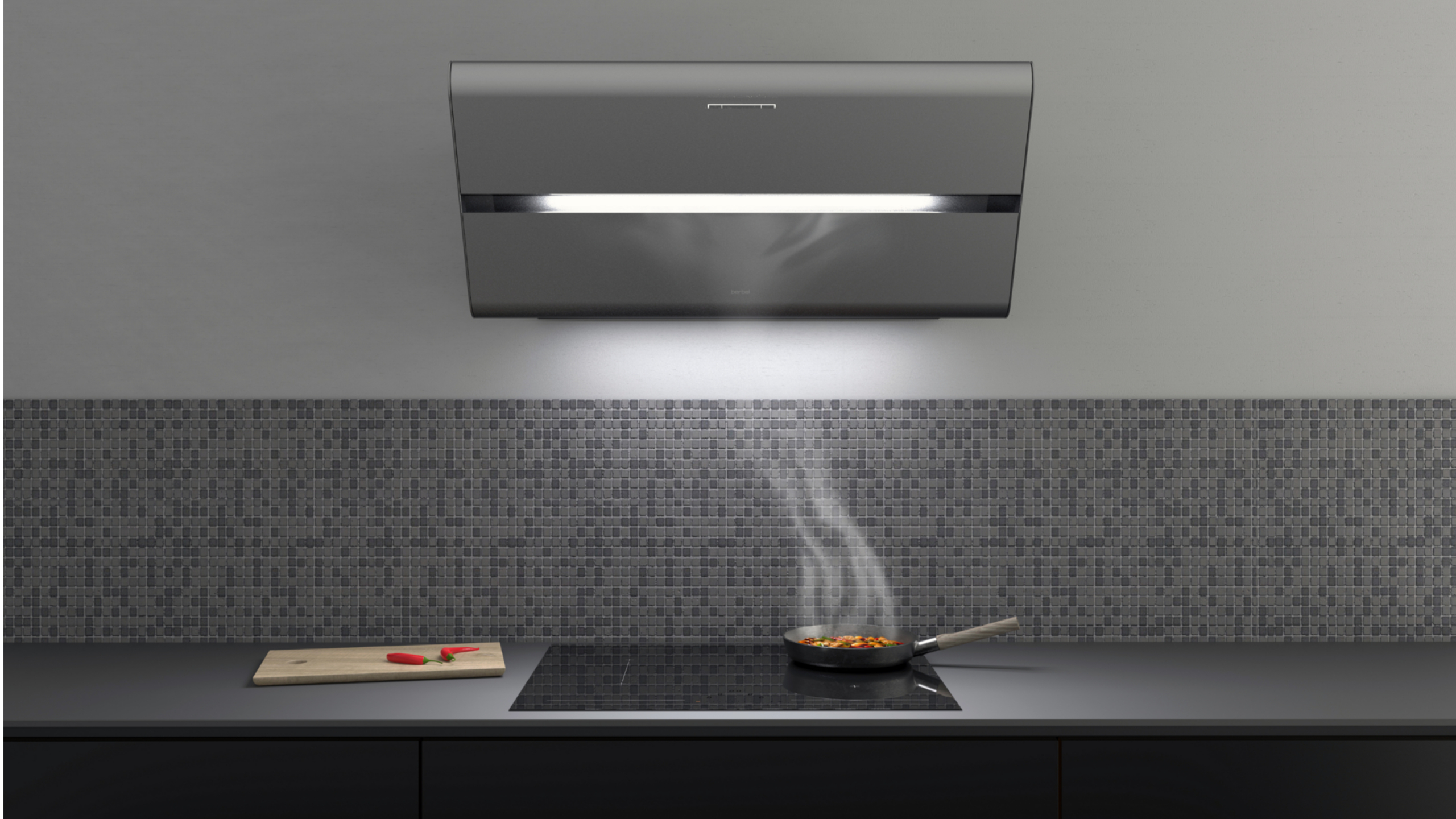 Berbel Kopffreihaube BKH 80 ST Smartline permalyt® Graumetallic 1040119