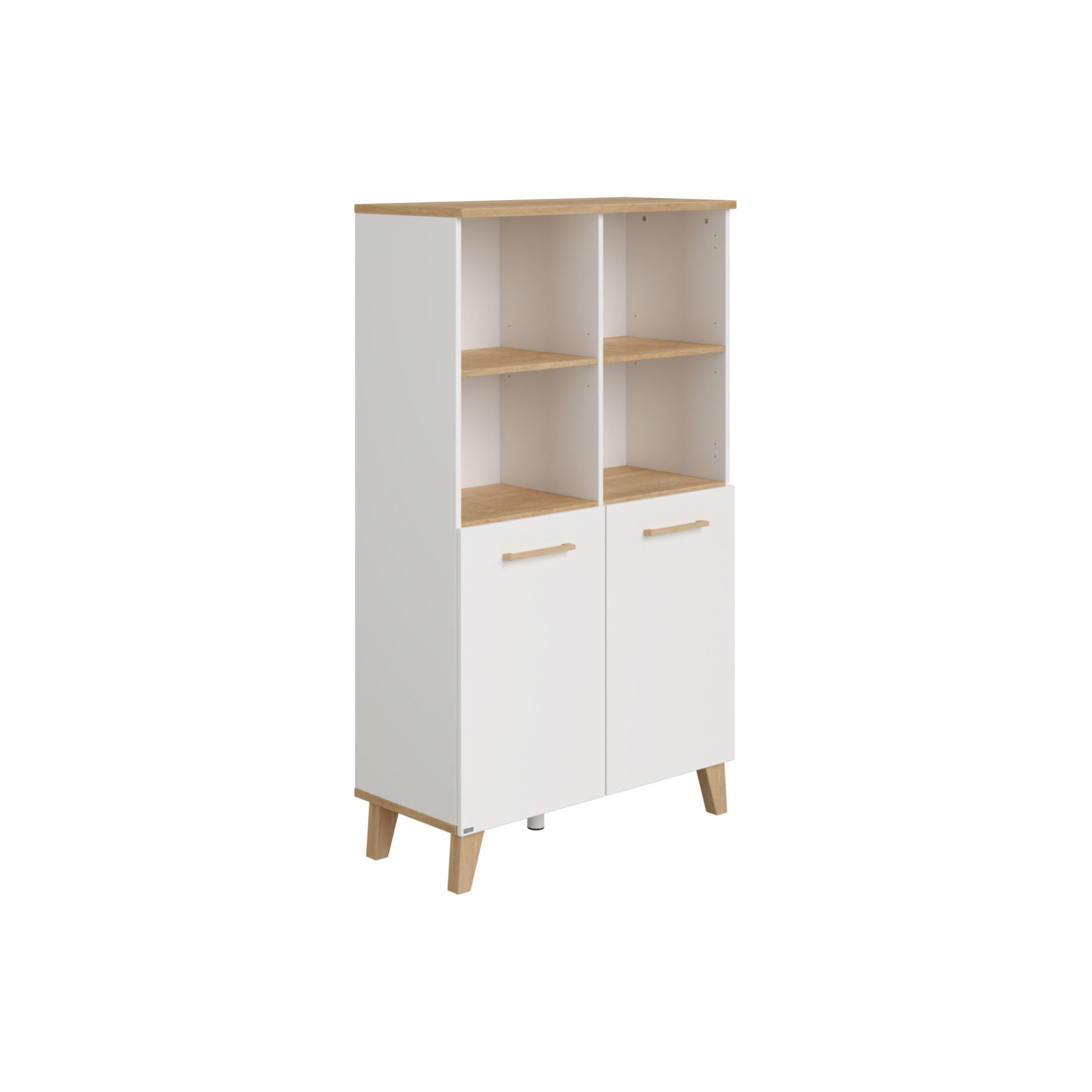 Paidi Standregal Oscar, Breite 94,8 cm wahlweise offen, mit 2 Türen oder 4 Türen 