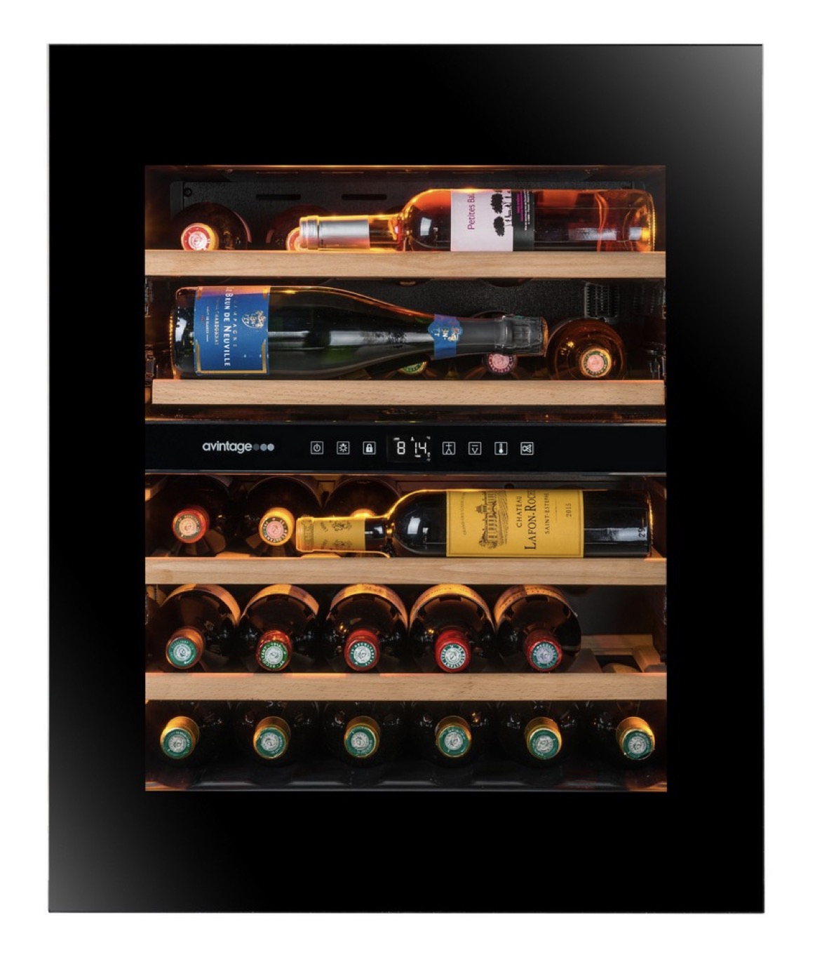 AVINTAGE Zwei-Zonen-Weinkühlschrank 29 Flaschen AVI72PLATINUM