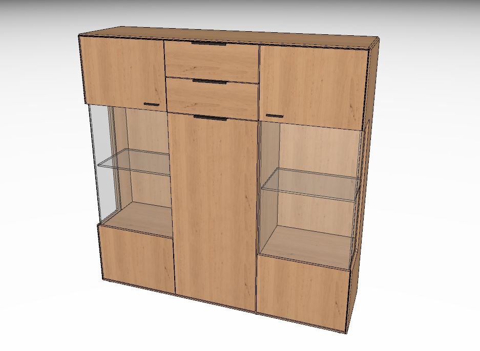 Wöstmann WM 2320 Highboard 4340