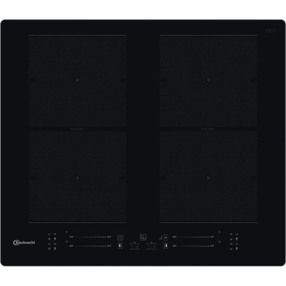 Bauknecht BS 2360F AL Glaskeramik-Kochfeld mit Induktion autark