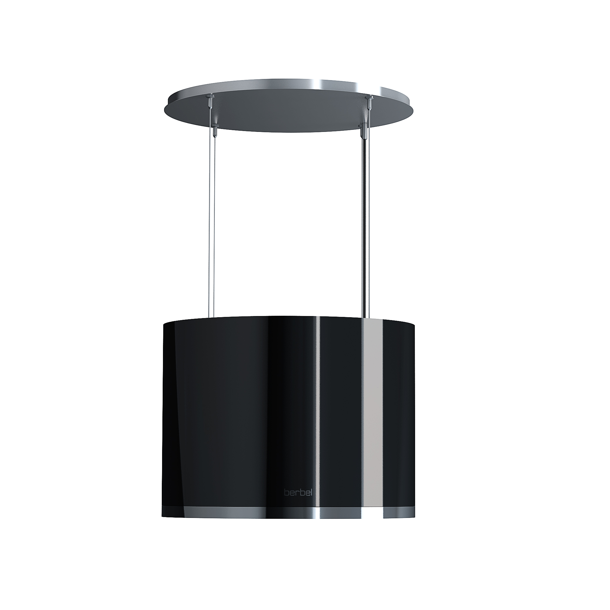 Berbel Inselhaube BIH 60 SKR Skyline Round Schwarz 1005502