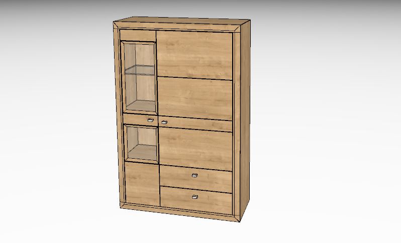 Wöstmann Aurum Kombischrank