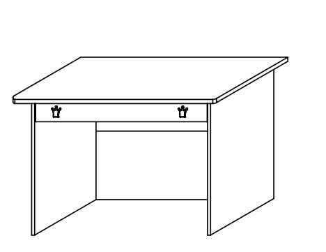 Rauch ORANGE Schreibtisch Kate 9515