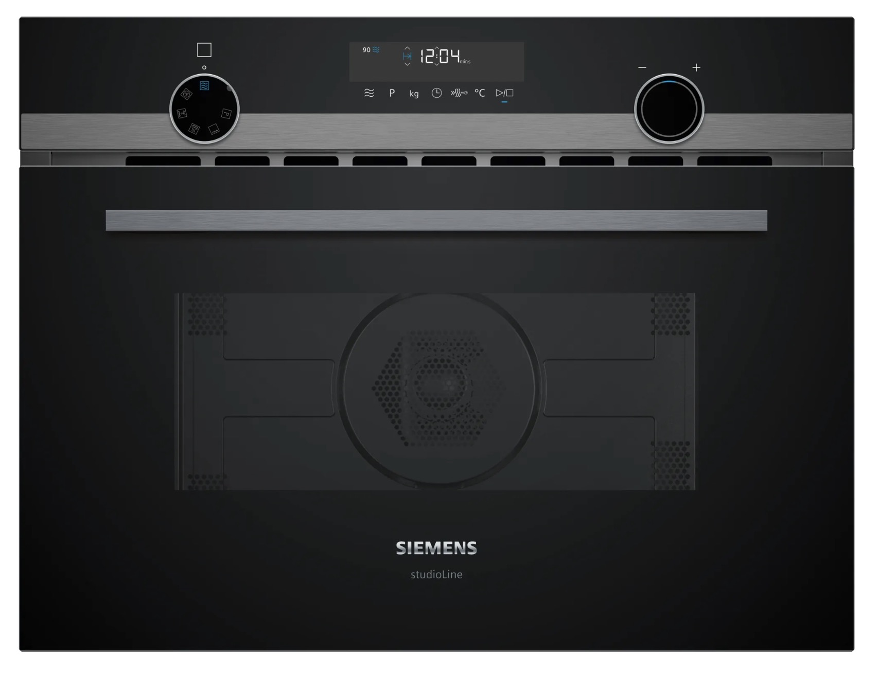 Siemens studioLine iQ500 Einbau Mikrowelle mit Heißluft CM485AGB1