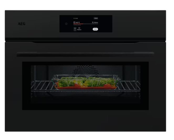 AEG Kompakt-Backofen mit Mikrowelle NKK 8N721 T