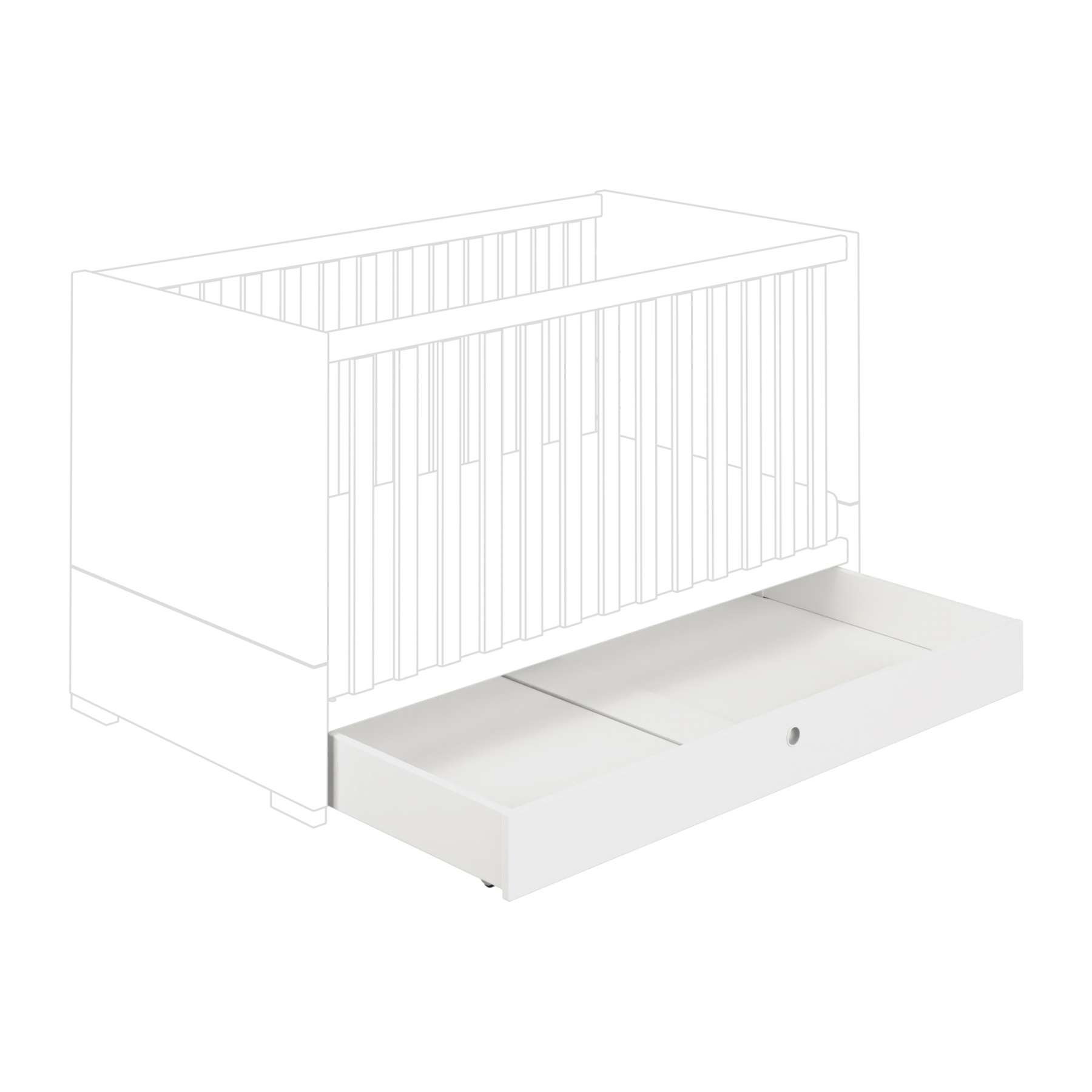 Paidi Bettkasten Olli Oscar Felie Carlo Lieven 1388871 für Babybett