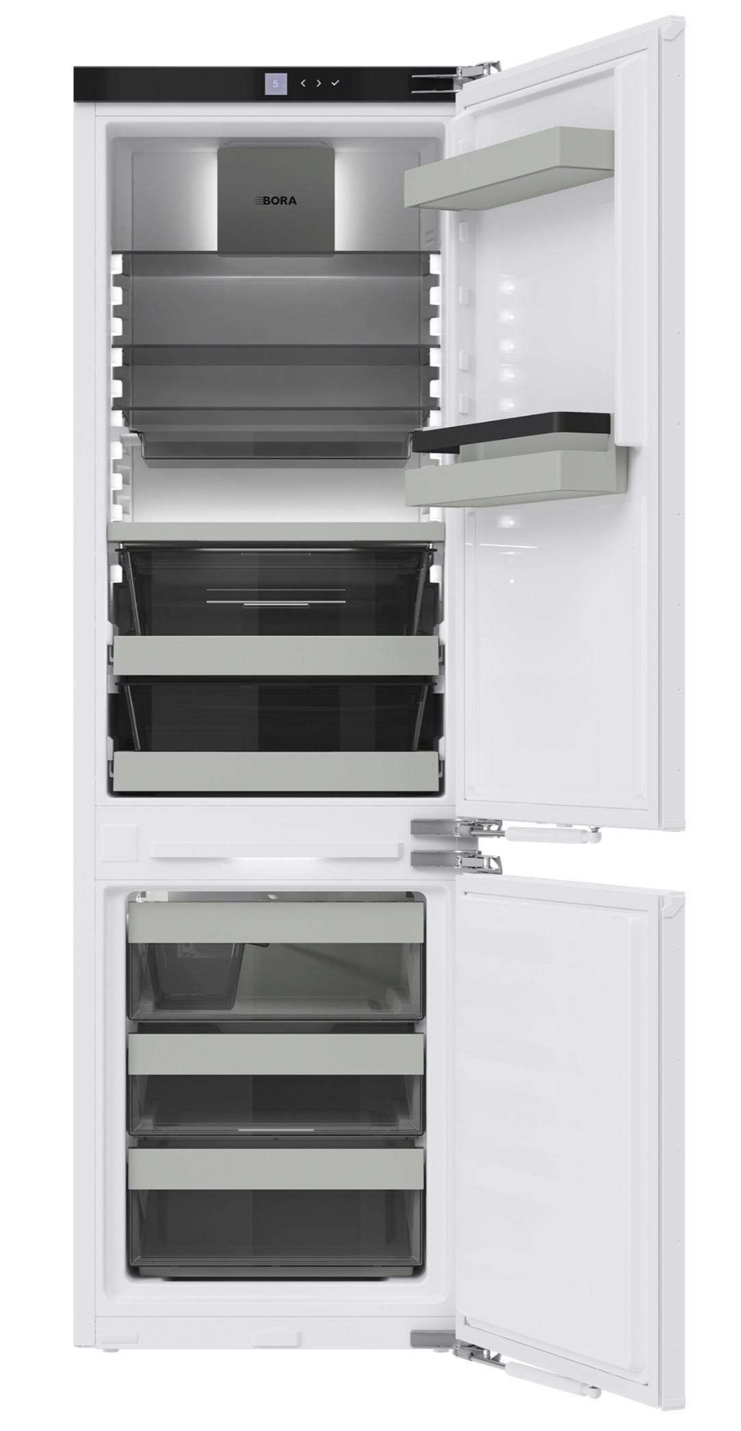 BORA C178KGWS2 Cool Best Kühl-Gefrierkombination mit Wasseranschluss Set