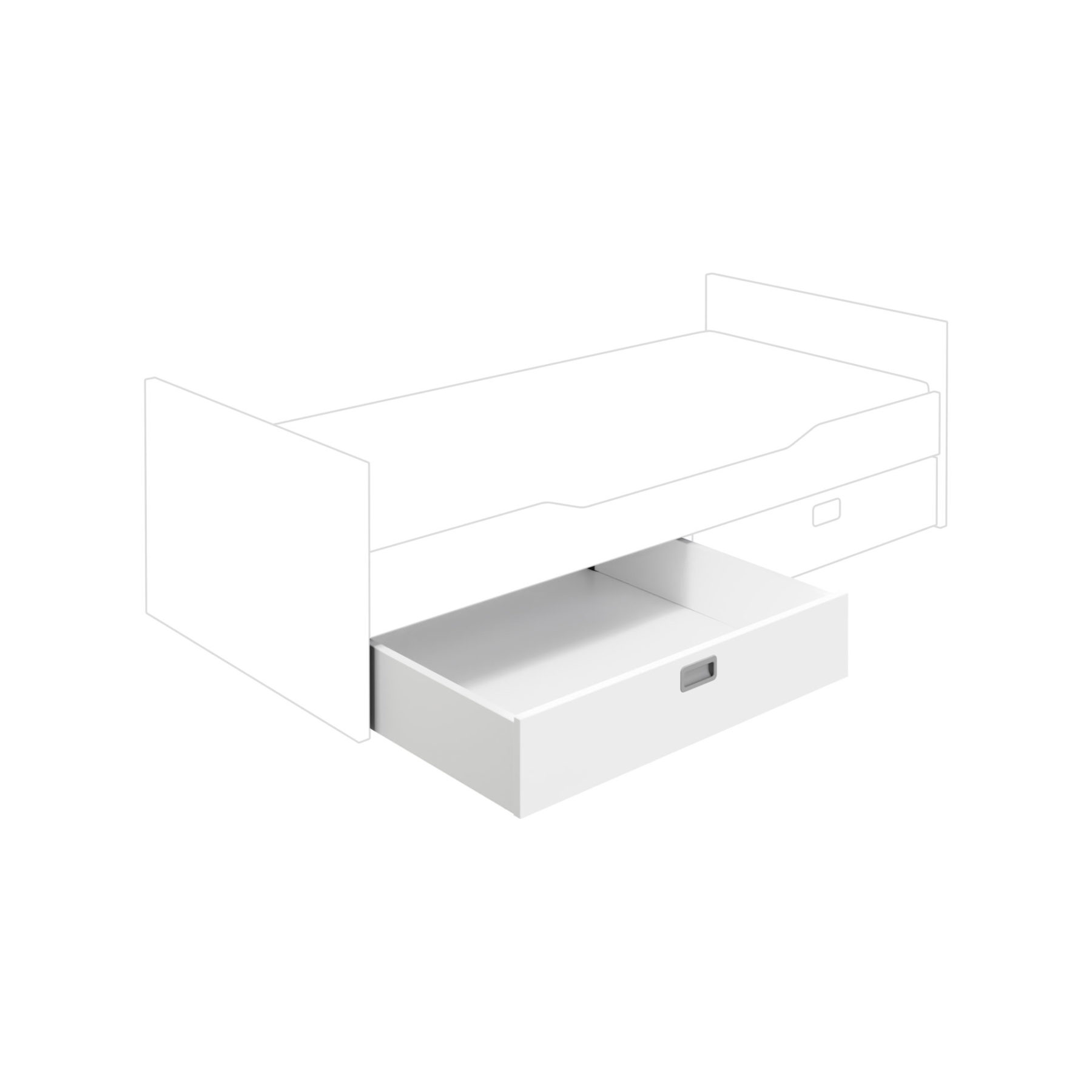 Paidi 1/2 Bettkasten 1318801