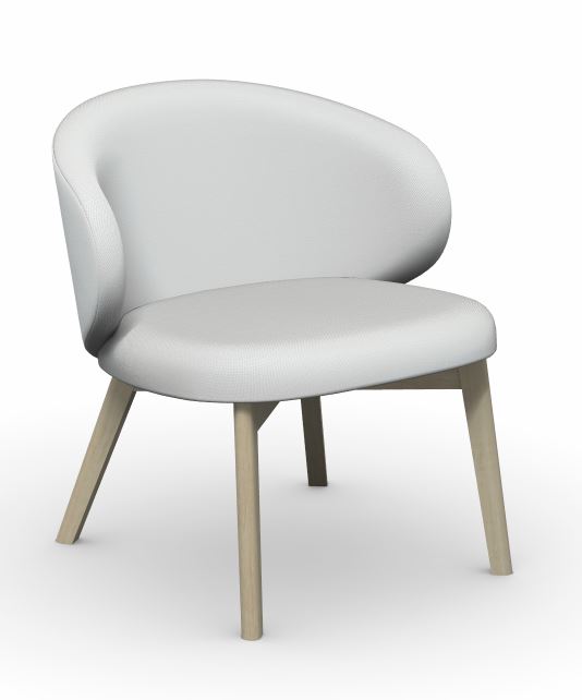 Connubia Calligaris Stuhl TUKA CB2113 Gestell Buche gebleicht