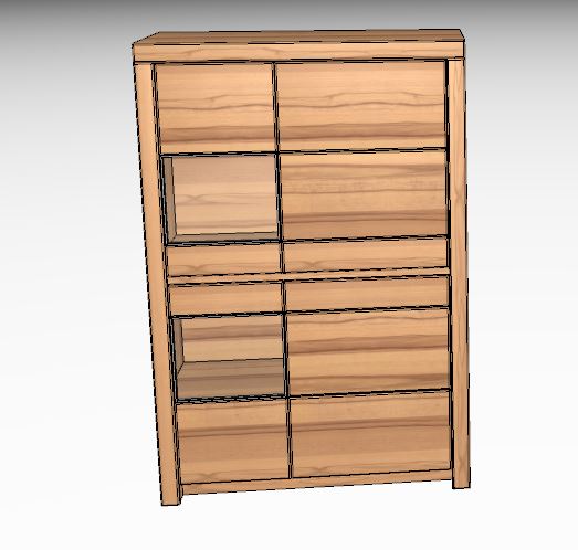 Wöstmann Soleo 3000 Zeilenschrank