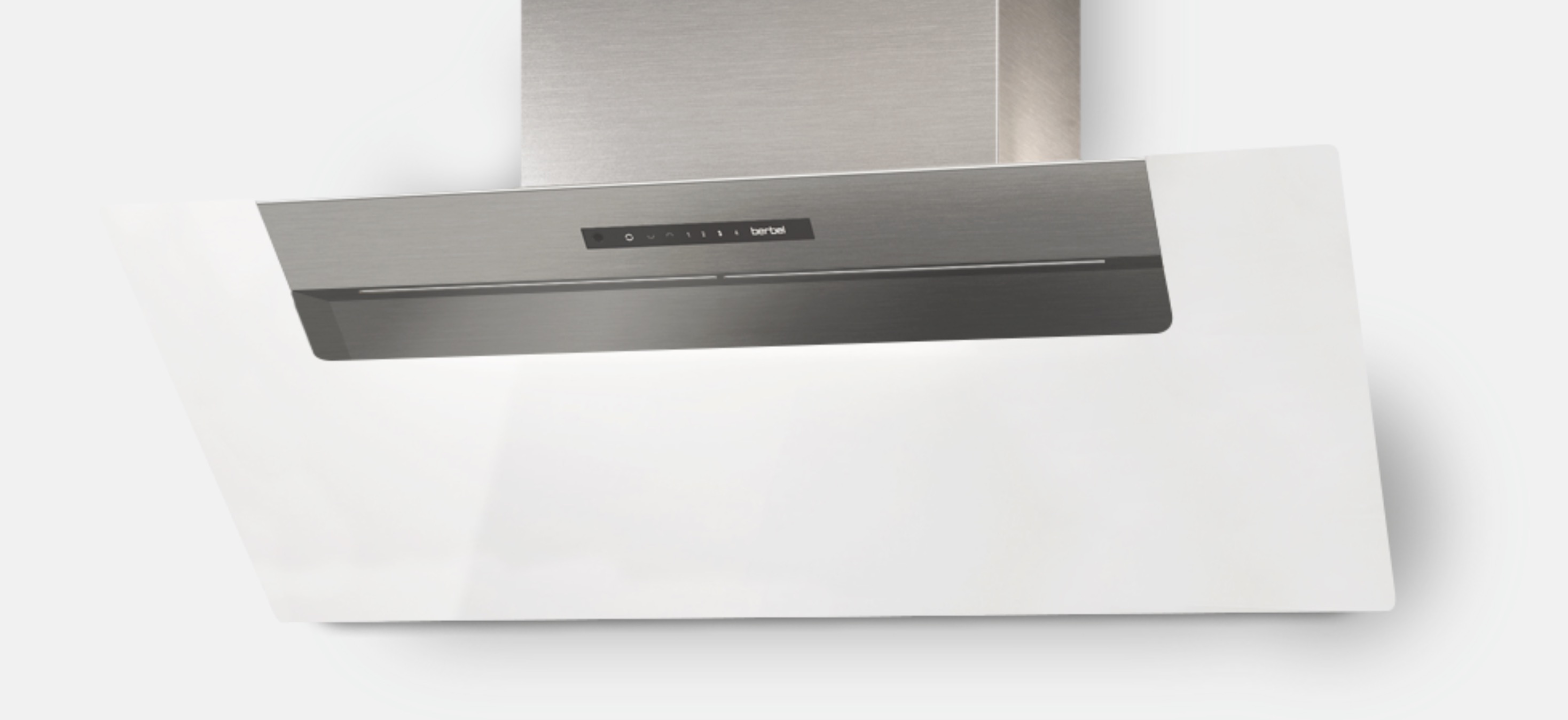 Berbel Kopffreihaube BKH 80 EG-B Umluft Ergoline Base Weiß 1040251