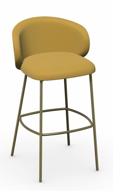 Connubia Calligaris Hocker TUKA CB1996 Gestell Messing lackiert
