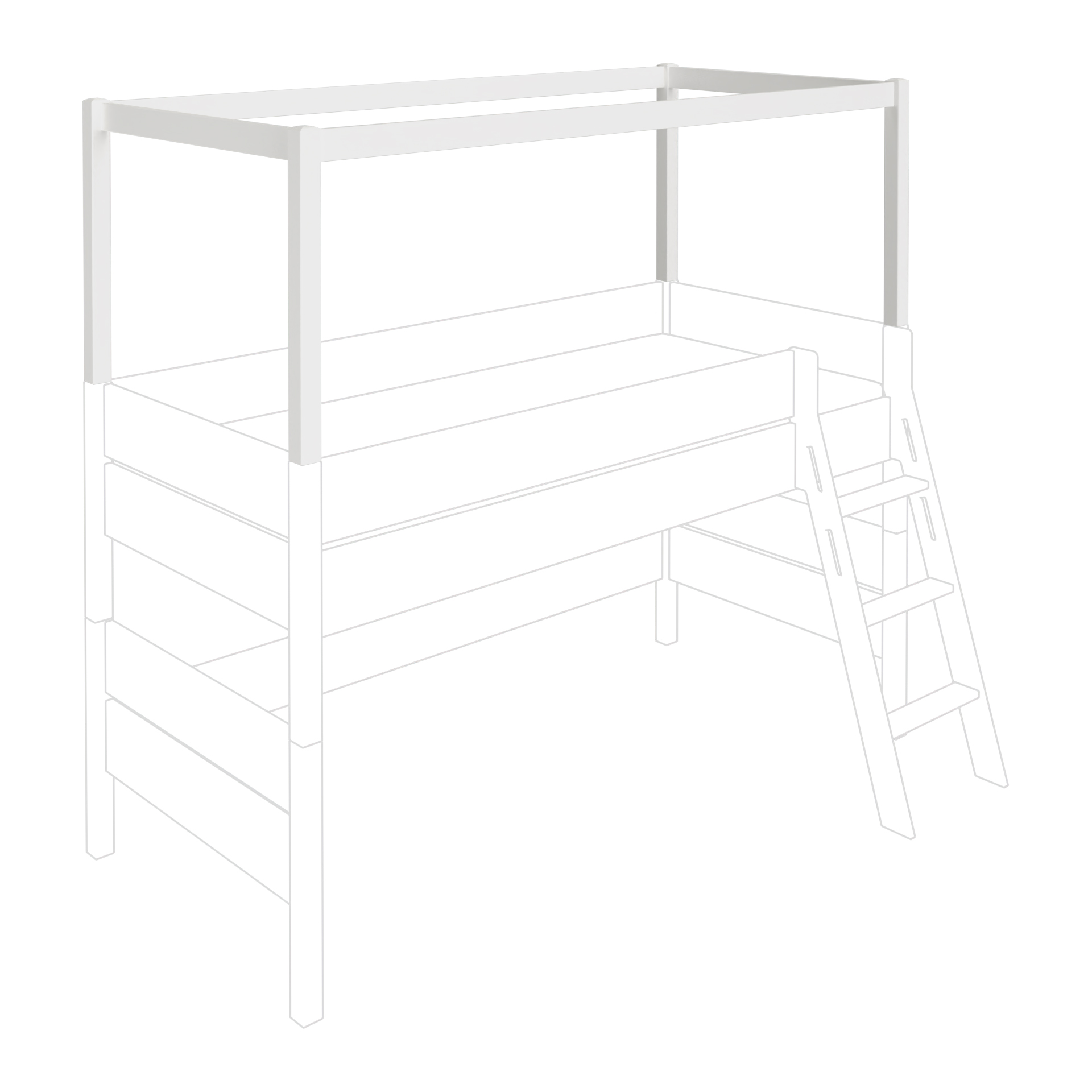 Paidi Baldachinaufbau niedrig Tiago 