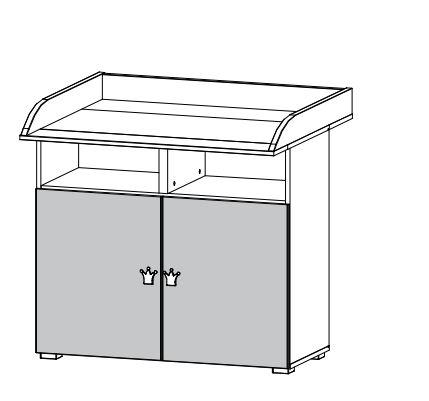 Rauch ORANGE Wickelkommode Kate 03V8