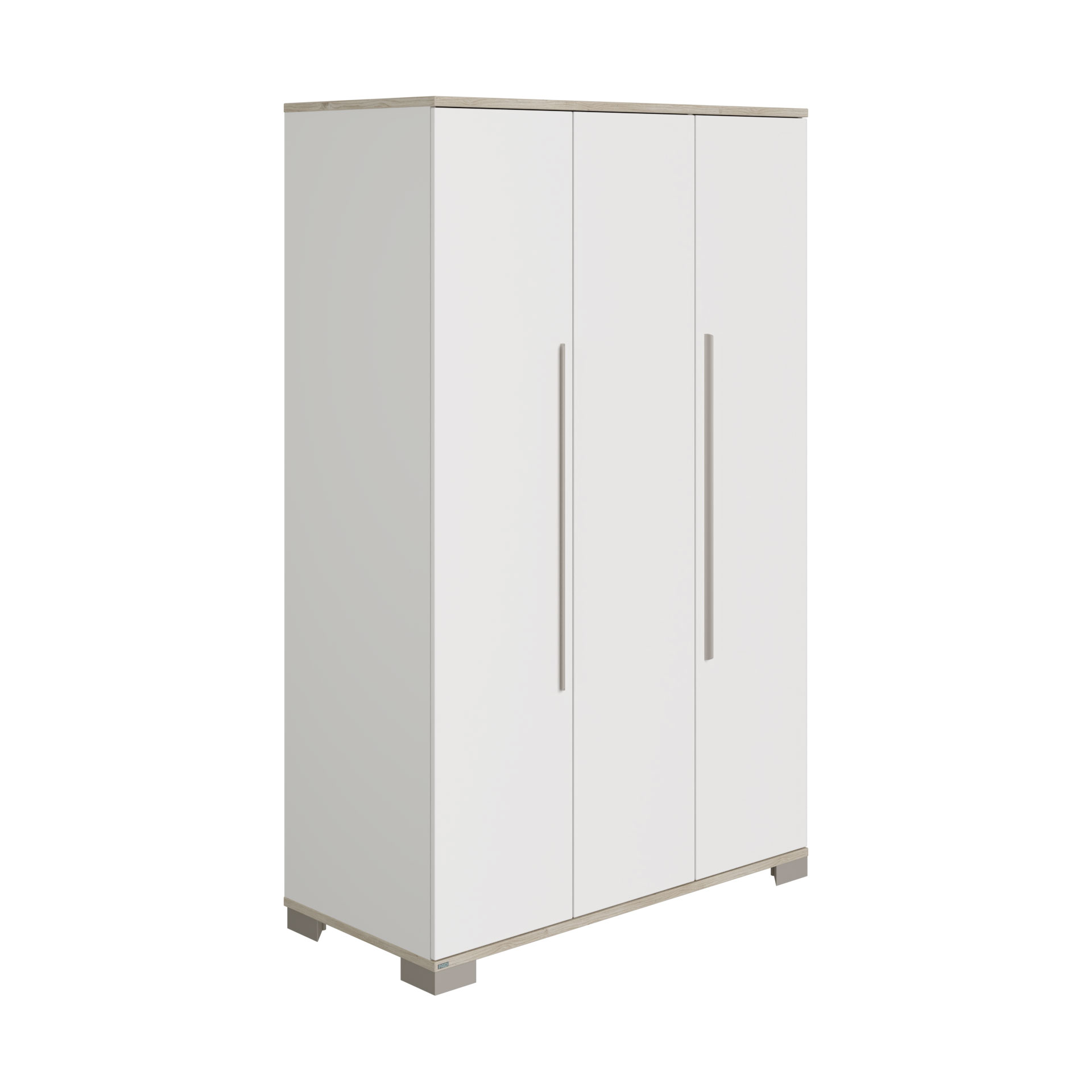 Paidi Kleiderschrank 3T Carlo, Breite 123,5 cm 