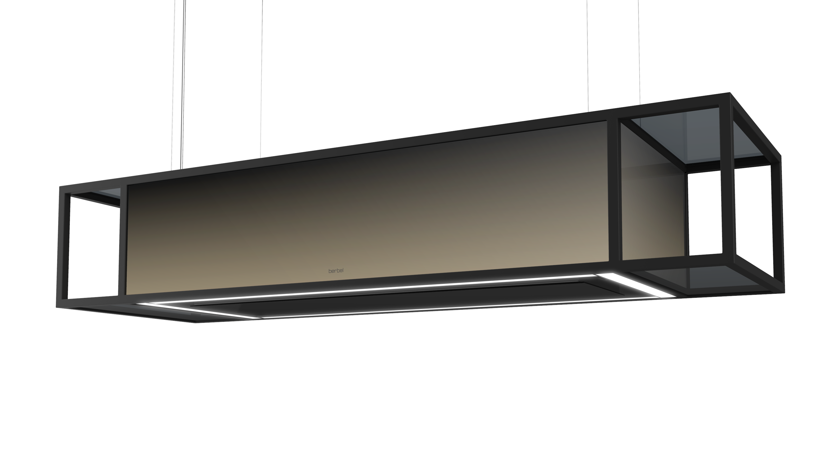 Berbel Inselhaube BIH 140 SKF Skyline Frame mit Regal rechts + links 1050244