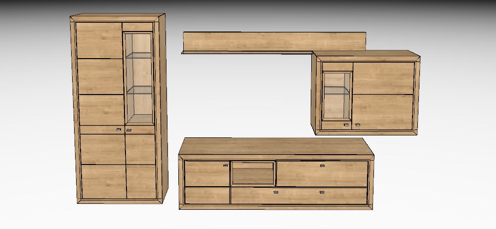 Wöstmann Aurum Wohnkombi