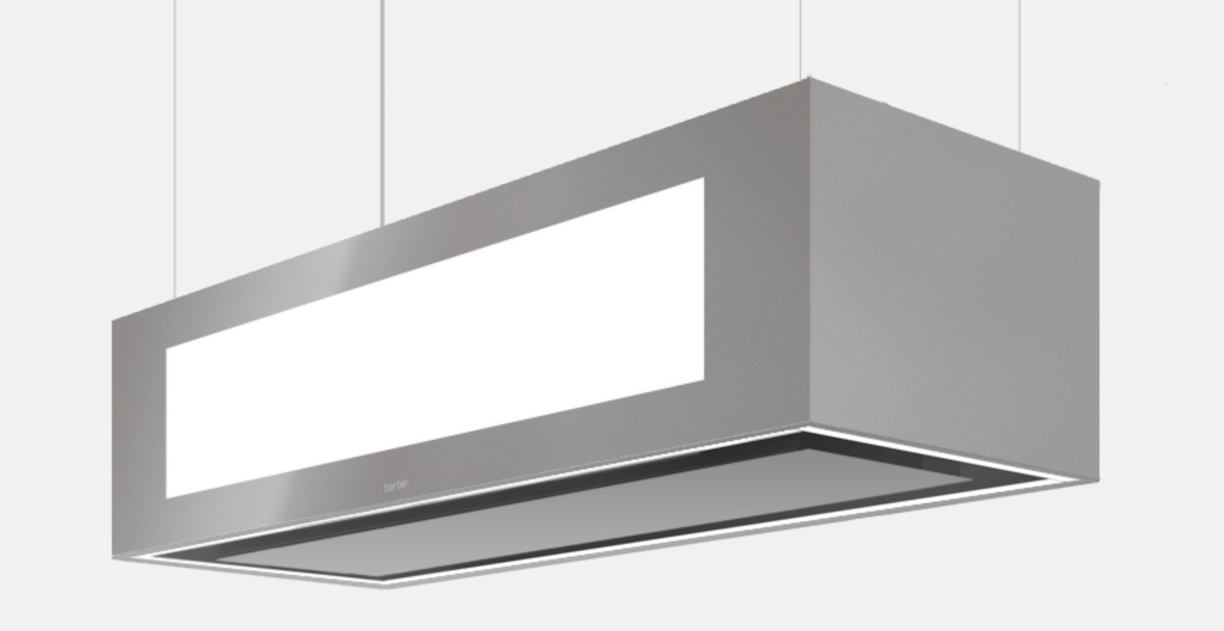 Berbel Inselhaube BIH 115 SKE-L Skyline Edge Light Silbermetallic 1050218