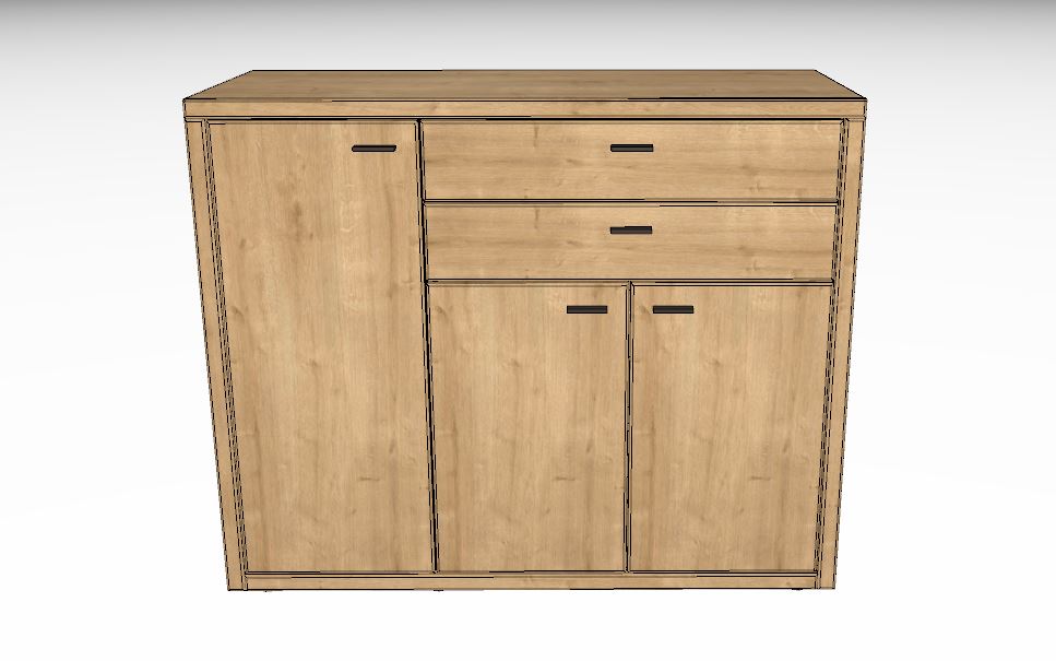 Wöstmann WM 2250 Highboard