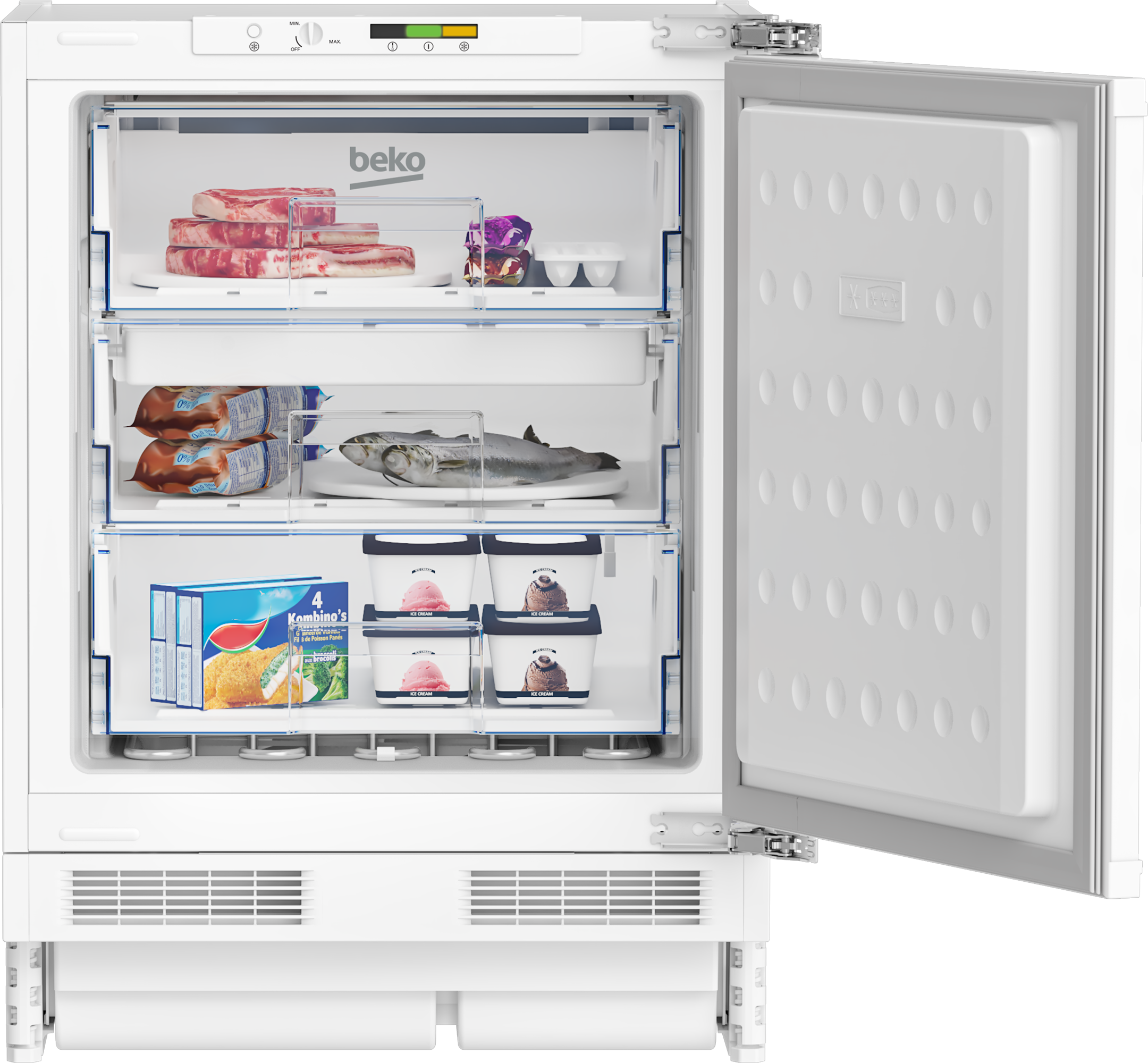 Beko Einbau-Gefrierschrank BU1204N