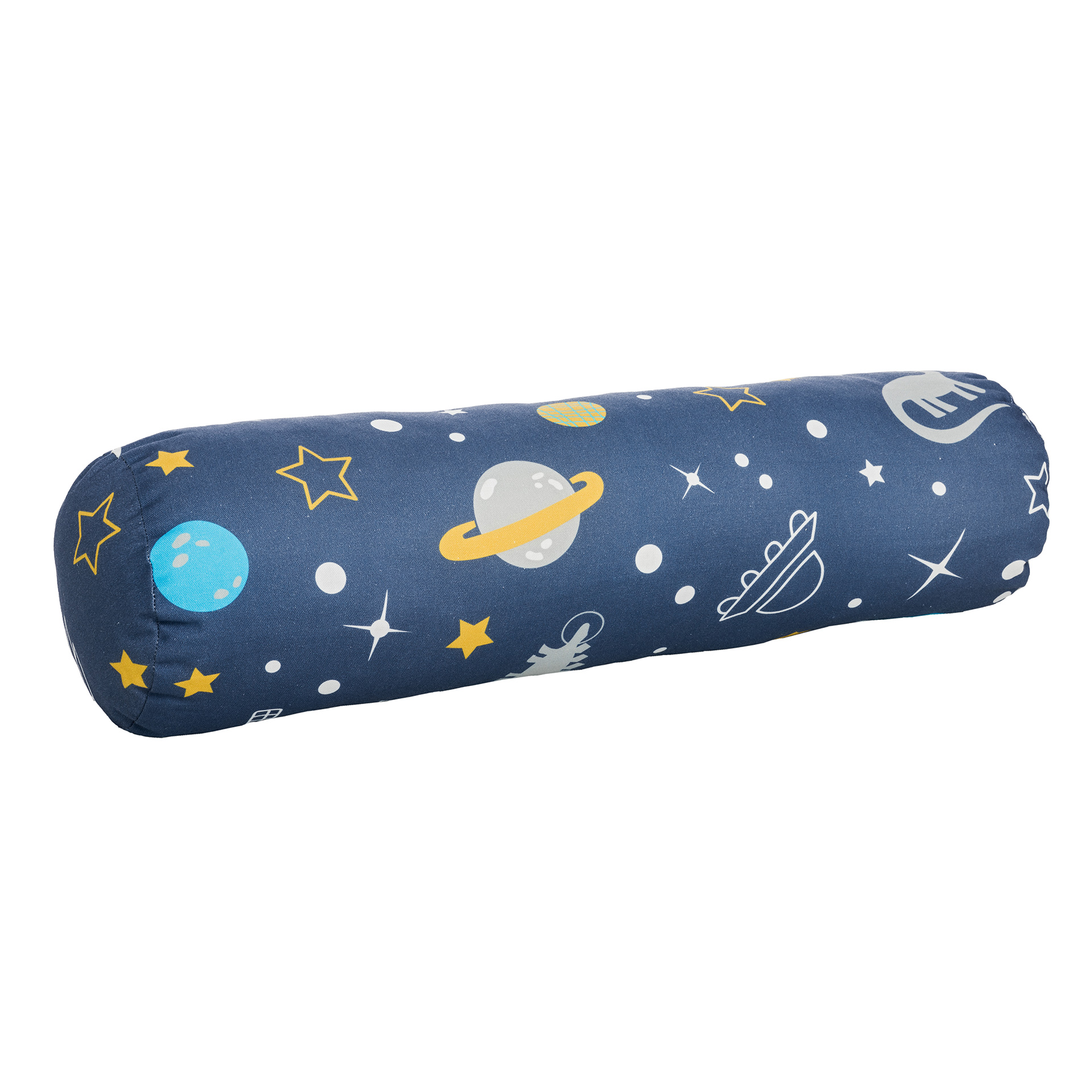 Paidi Kissenrolle Motiv Dinos im Weltall 