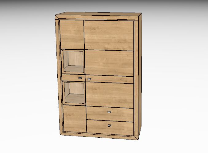 Wöstmann Aurum Kombischrank