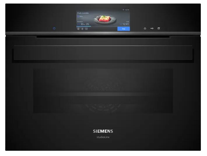 Siemens studioLine iQ700 Einbau-Kompaktdampfbackofen CS958GCB1