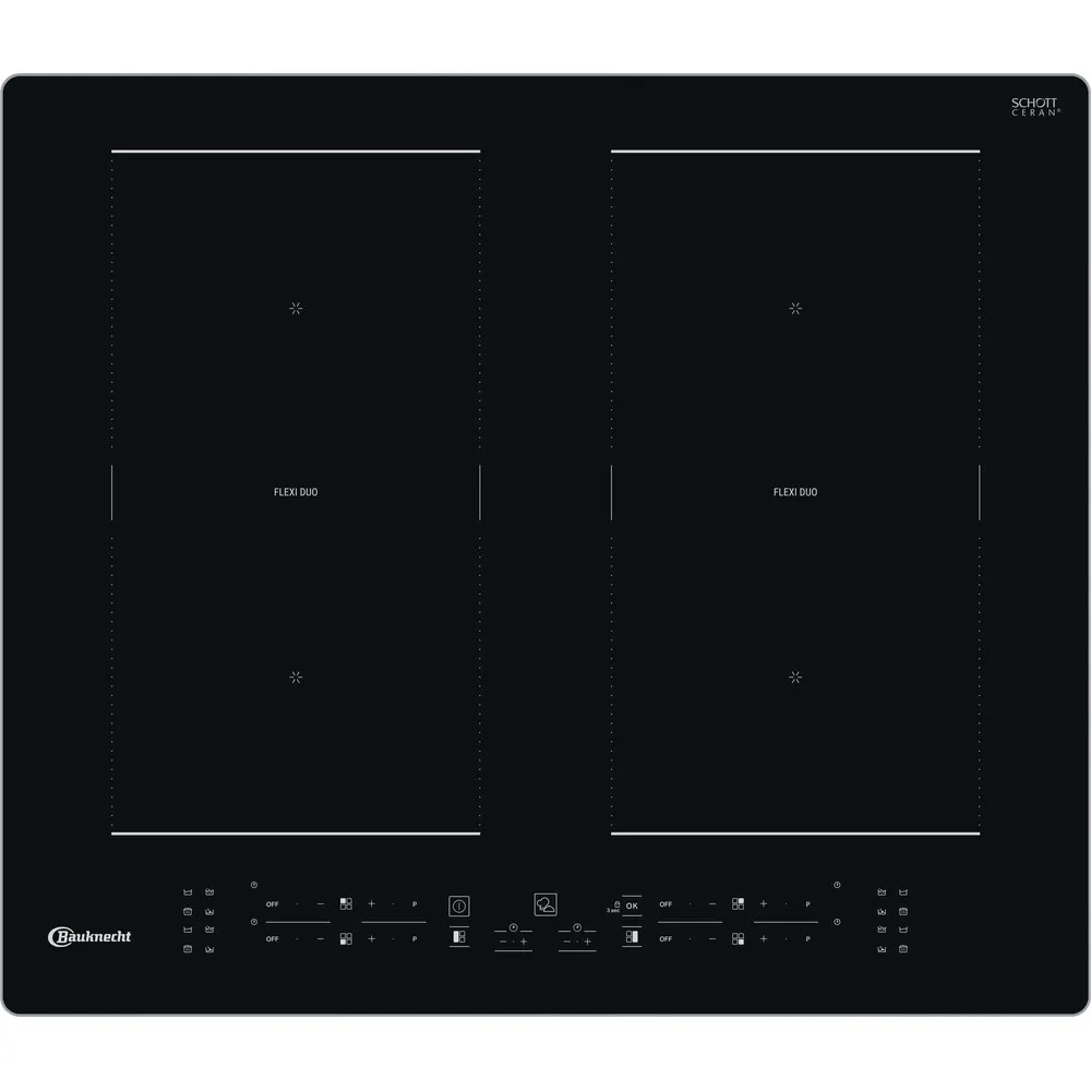 Bauknecht BB 8760C AL Glaskeramik-Kochfeld mit Induktion autark