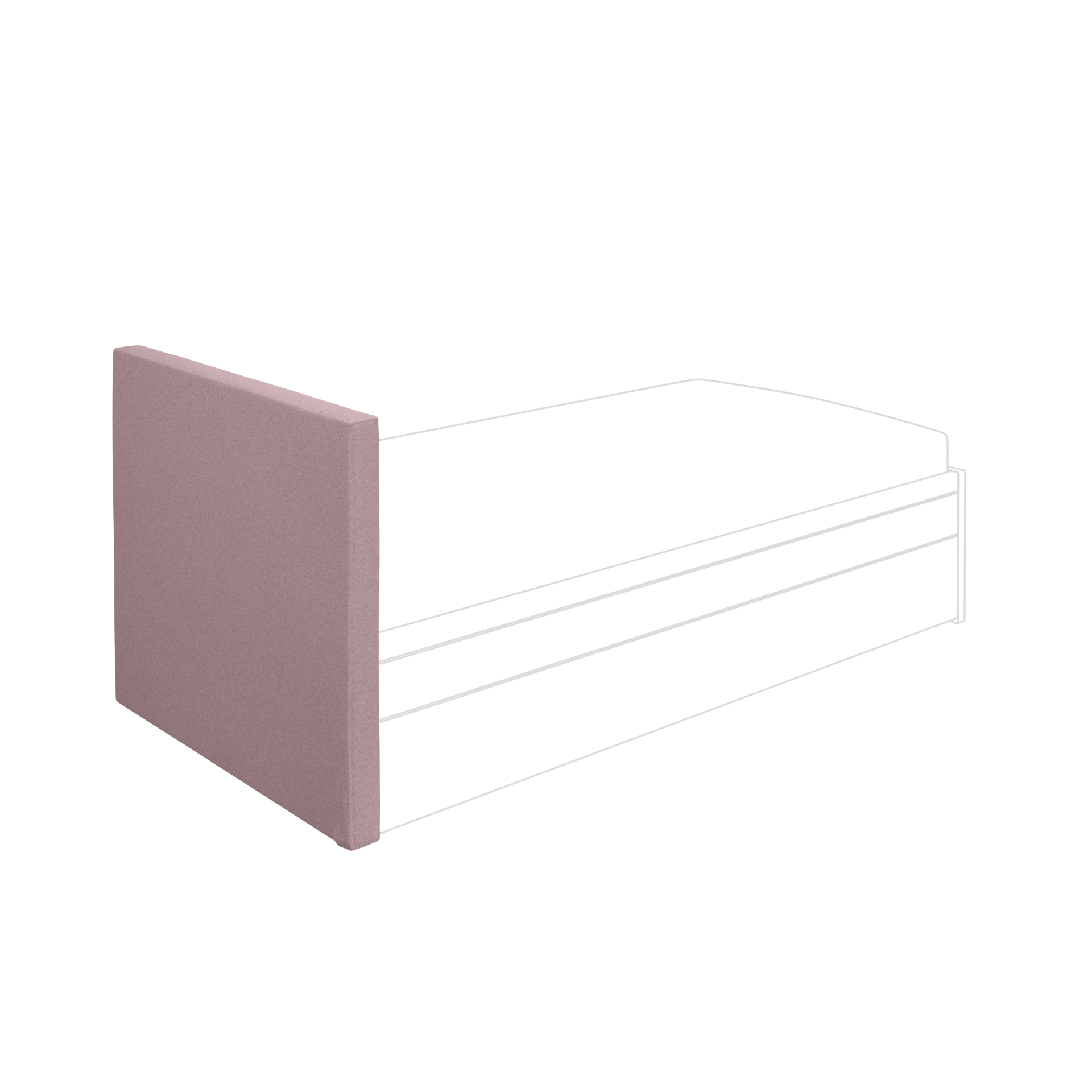 Paidi gepolstertes Betthaupt zum nachträglichen Umbau Modell Flynn  