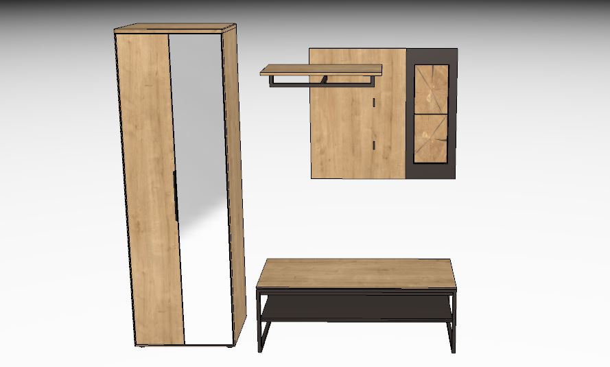 Wöstmann WM 1910 Garderobenkombi