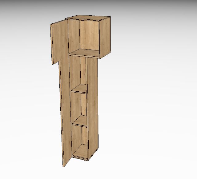 Wöstmann WM 2140 Aufsatz-Element für Highboards