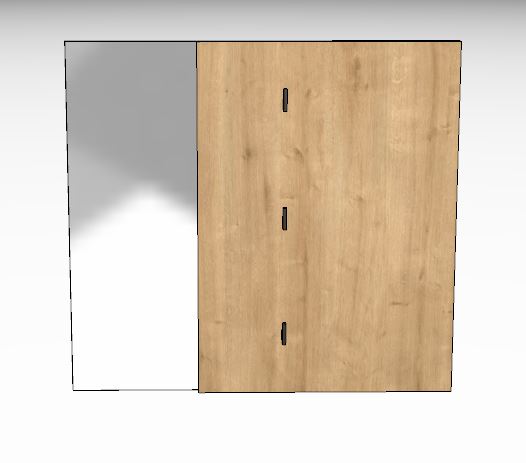 Wöstmann WM 1910 Garderoben Paneel 