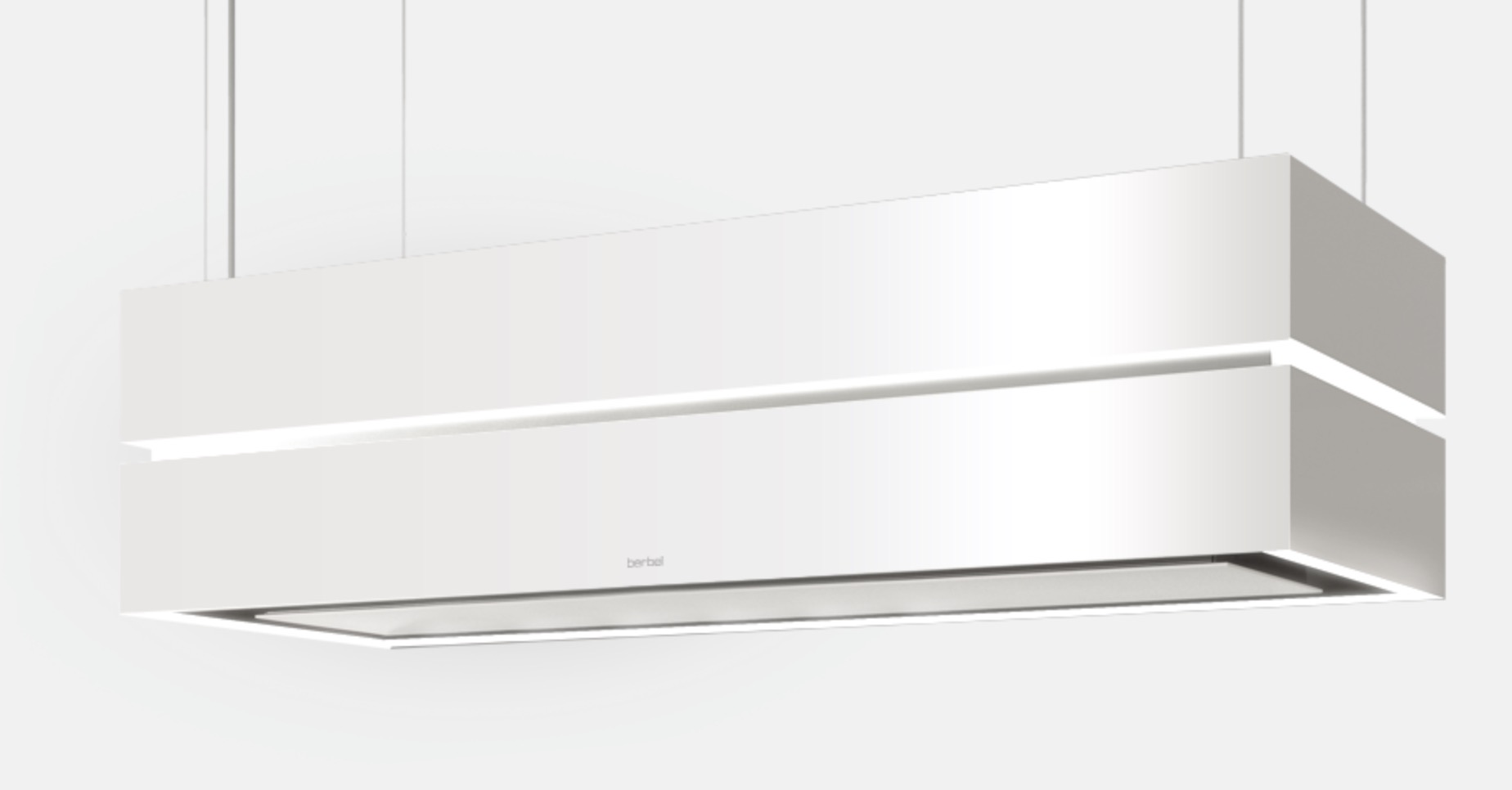 Berbel Inselhaube BIH 100 SKE-P Skyline Play permalyt® Weiß 1050541