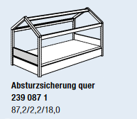 Paidi Absturzsicherung ( quer ) Tiny House 