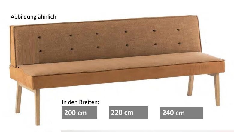 Standard Aalborg Sitzbank ohne Armlehne