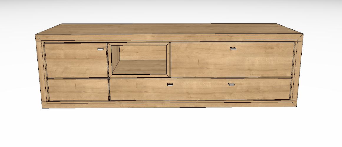 Wöstmann Aurum TV-Unterteil