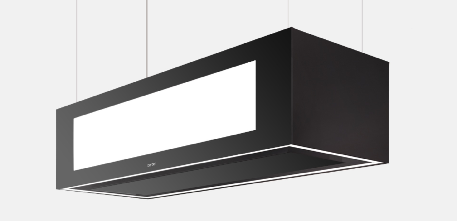 Berbel Inselhaube BIH 115 SKE-L Skyline Edge Light Schwarz 1050142