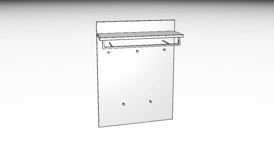 Voss Möbel Salea Garderobenpaneel 781