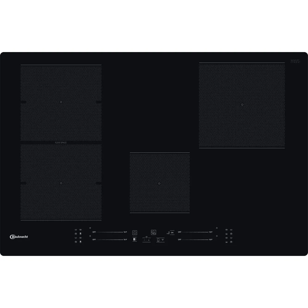 Bauknecht BS 7277F NE Glaskeramik-Kochfeld mit Induktion autark